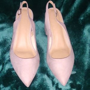 Slingback heels